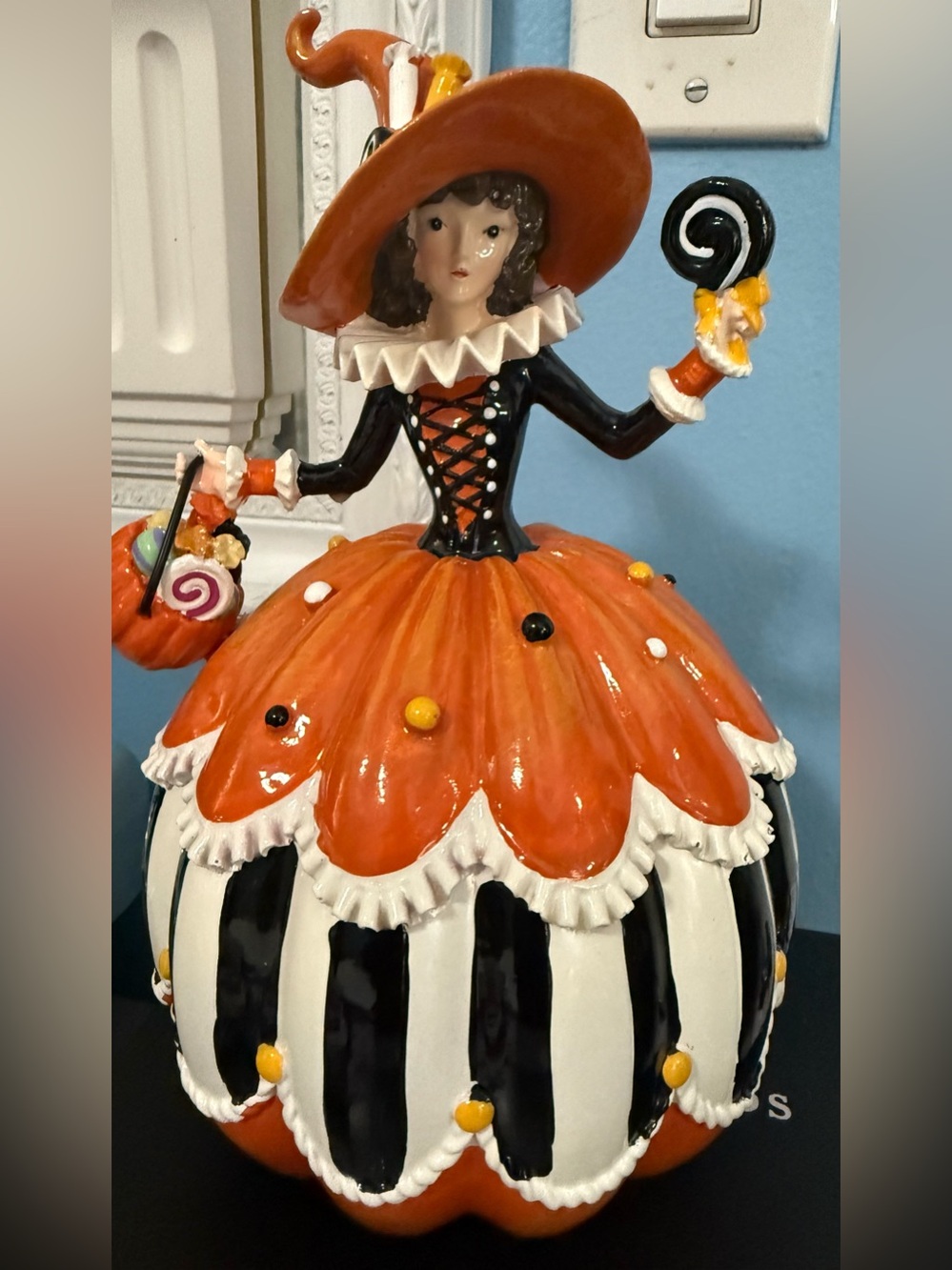 Whimsical Halloween Figurine 🎃